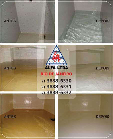 Antes de depois da limpeza caixa d agua Antes de depois da limpeza caixa d agua