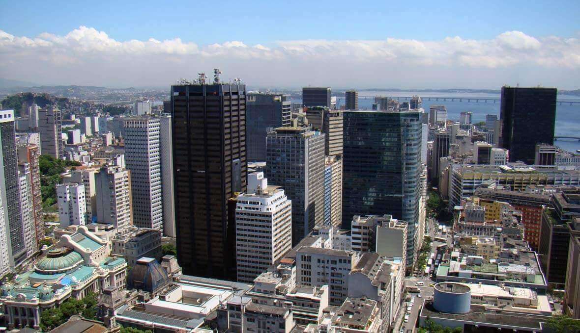 Região central da cidade do Rio de Janeiro